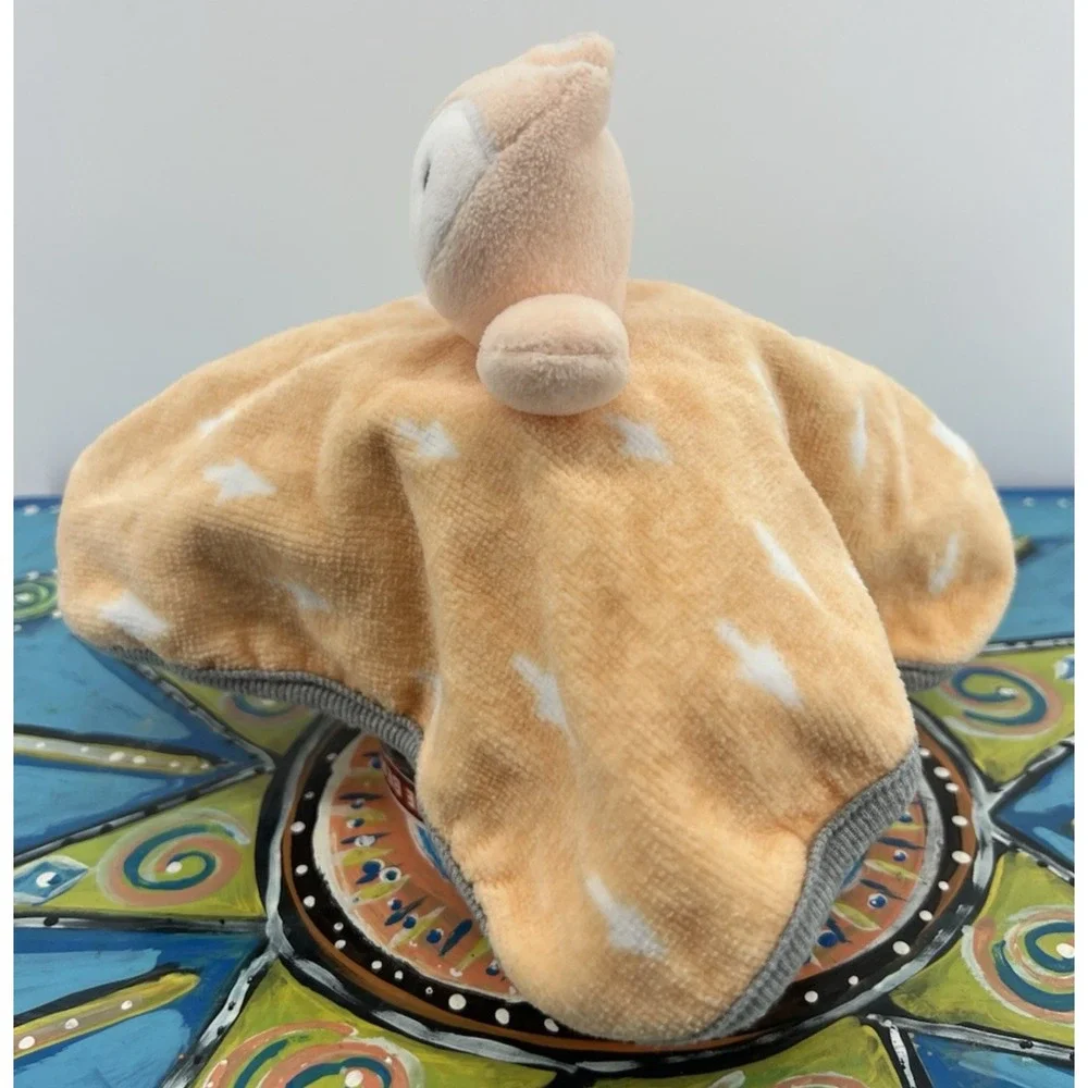 Cloud Island Orange FOX Washcloth Terry Cloth Lovey Security Blanket Target